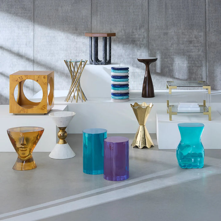 Side Table - Acrylic Marcel - Celadon