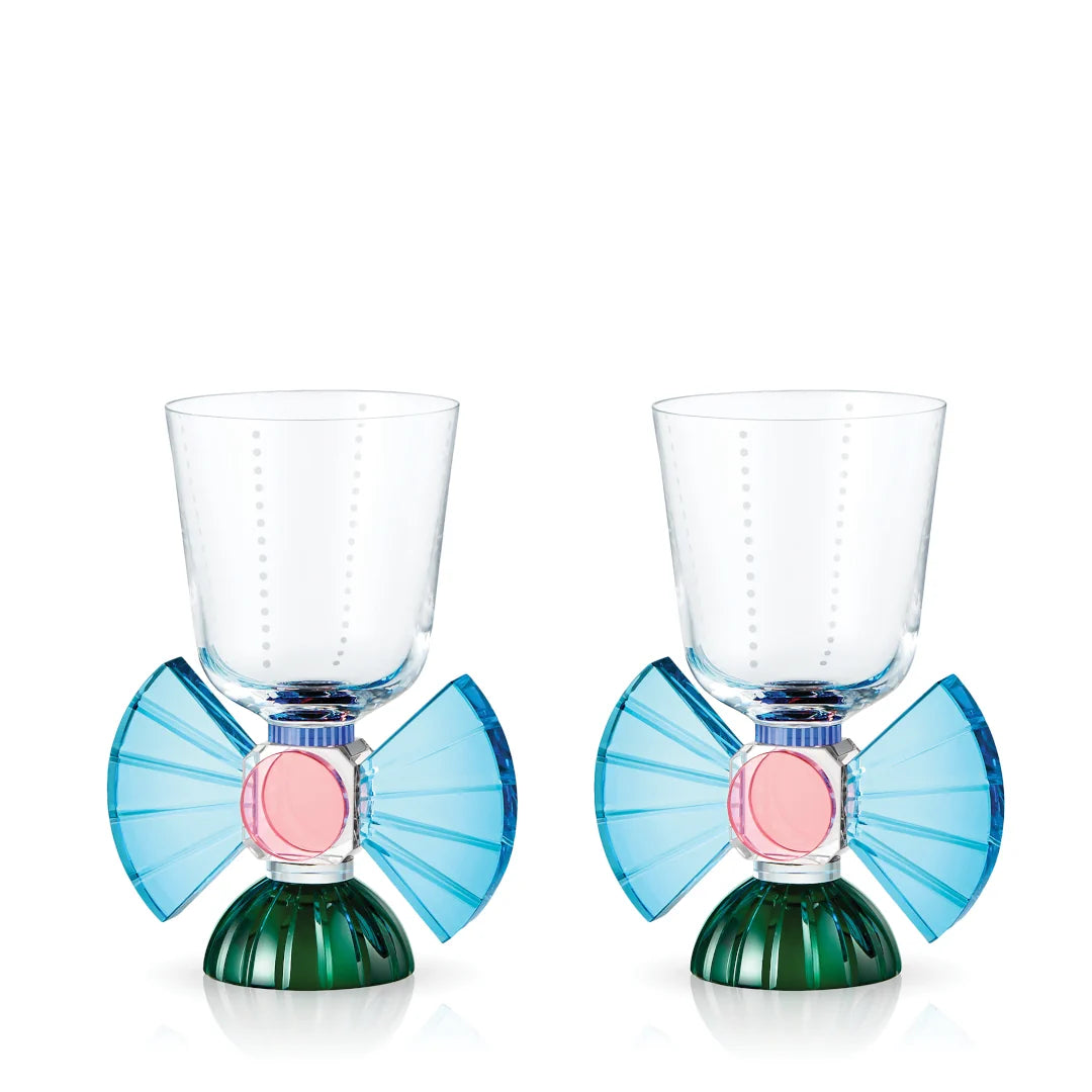 Pair of Somerset - Short Crystal Glasses