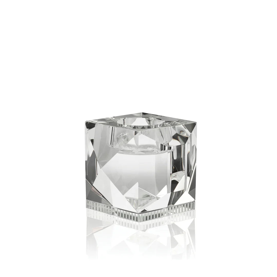 Tealight Holder - Ophelia - Clear/Clear