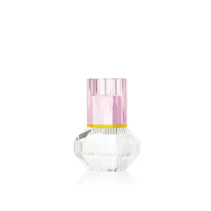Tealight Holder - Chicago - Rose/Yellow/Clear