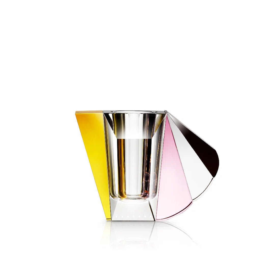Vase - Manhattan - Yellow Brown