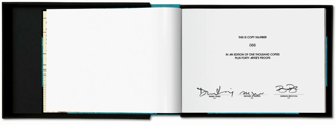 Book - The James Bond Archives - Art Edition No. 501–1,000 ‘No Time To Die’, 2021