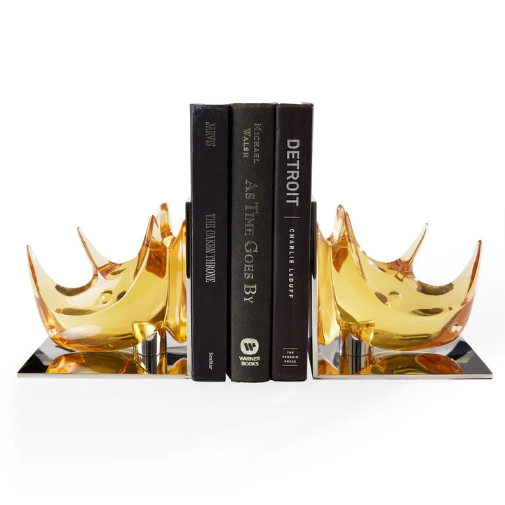 Rhino Bookends