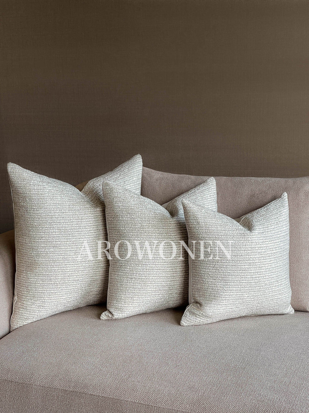 Decorative Cushion - Cornelius - Almond White