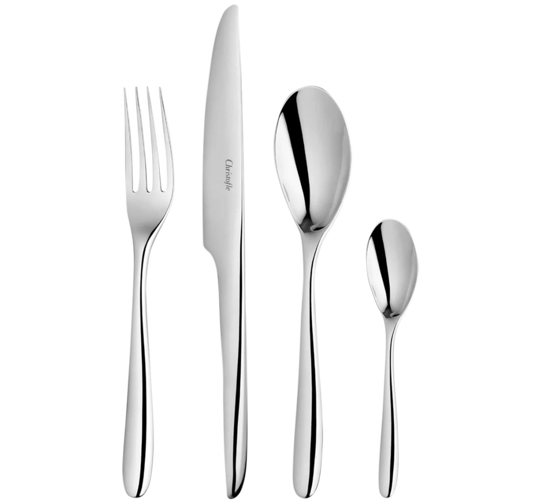 L'Âme de Christofle - 24-Piece Flatware Set with Storage Box - Stainless Steel