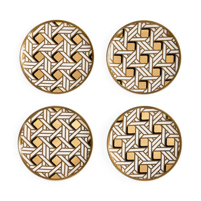 Basketweave Coasters