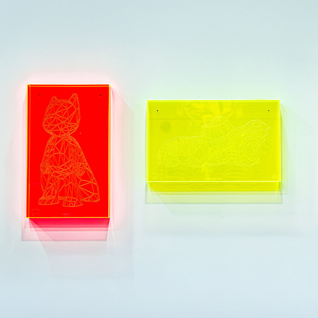 Frame - Batman Wire - Medium - Yellow