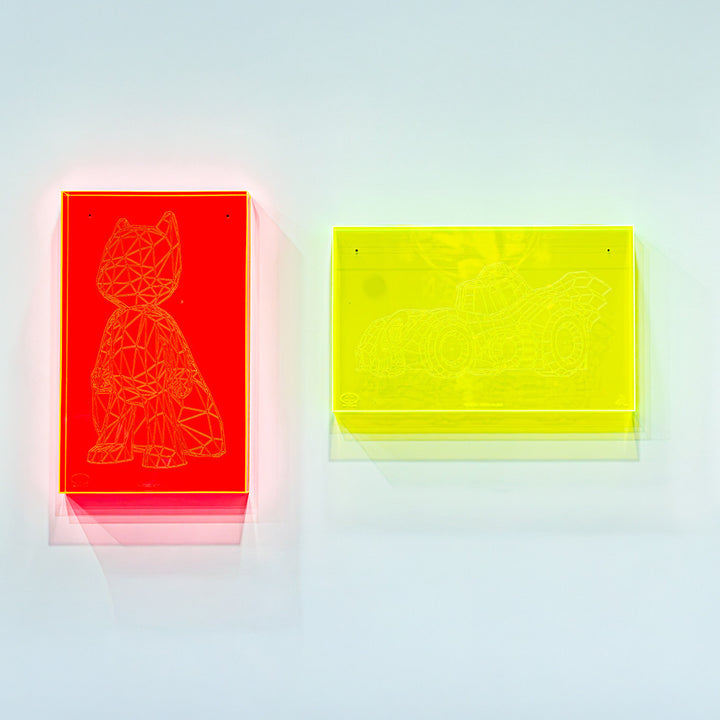 Frame - Batman Wire - Medium - Yellow