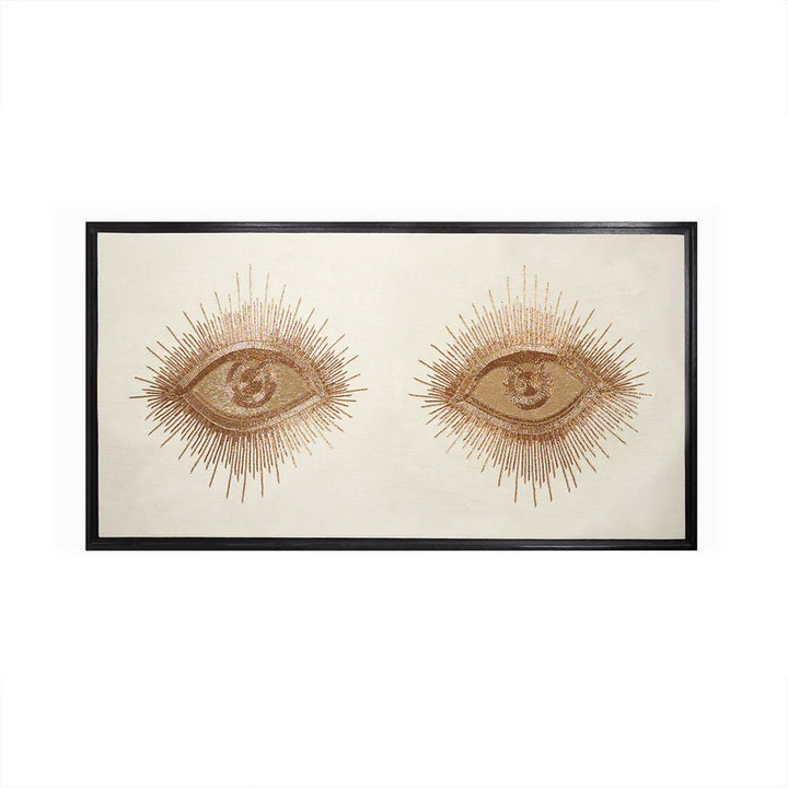 Eyes Beaded Art - 132x64 cm