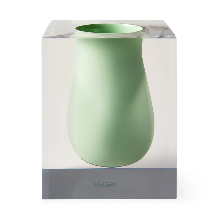 Bel Air Scoop Vase - Celadon