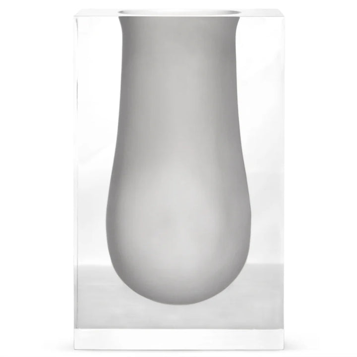 Bel Air Mega Scoop Vase - White