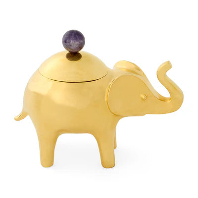 Brass Elephant Box