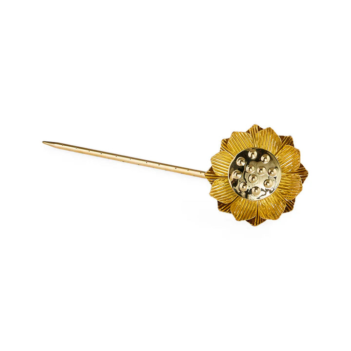 Brass Flowers Bouquet - Set of 7