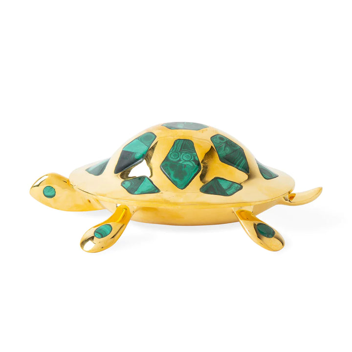 Brass Turtle Box