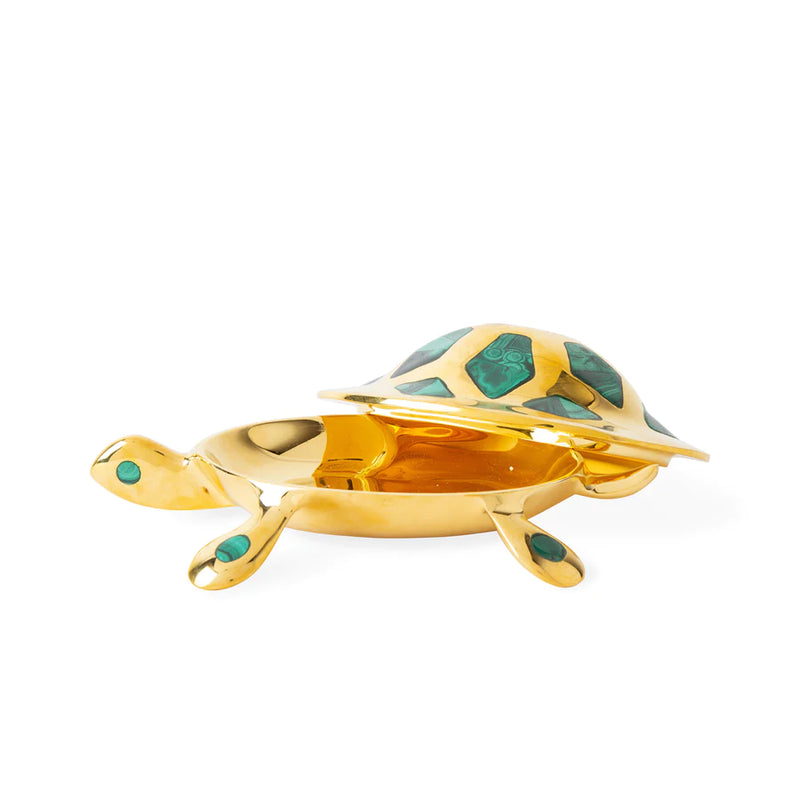 Brass Turtle Box