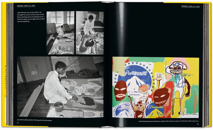 Book - Warhol on Basquiat