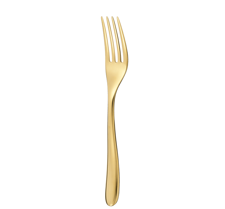 L'Âme de Christofle - table fork - Stainless steel gold colour