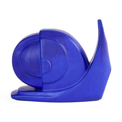 Cobalt Snail Objet