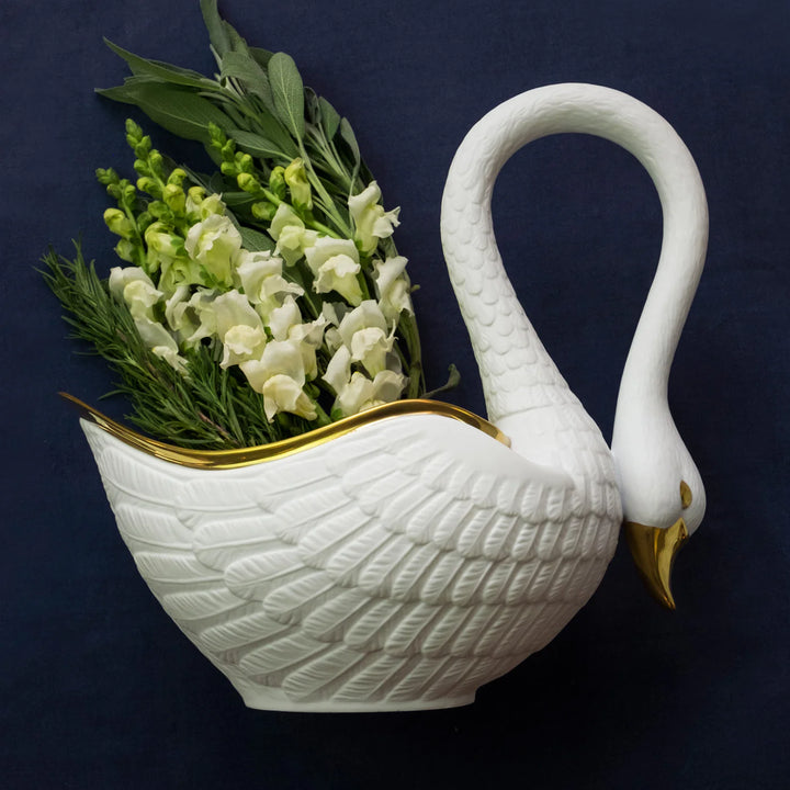 Swan Bowl White - Medium