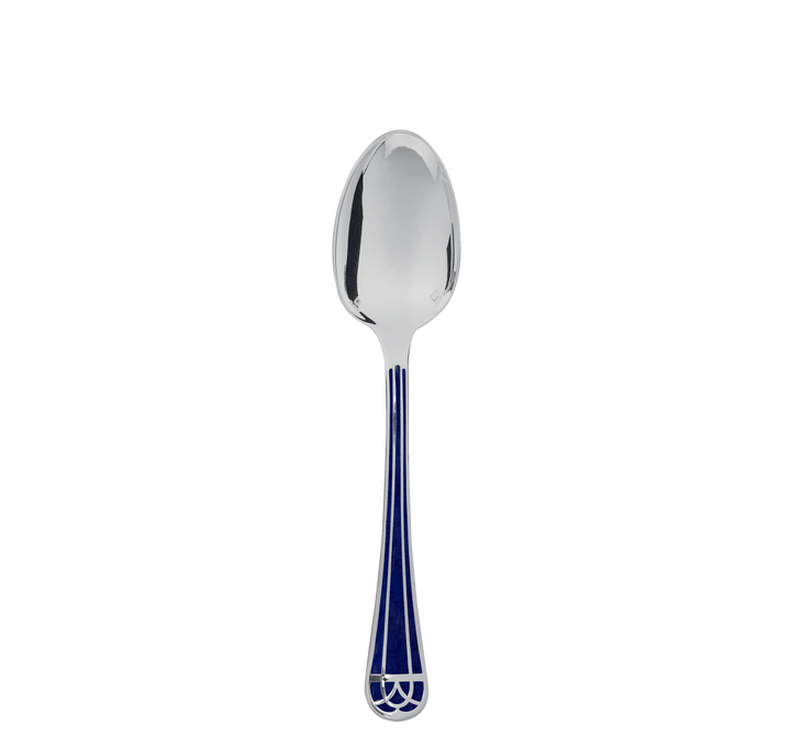 Talisman - Standard Spoon Marbled Blue - Silver Plated