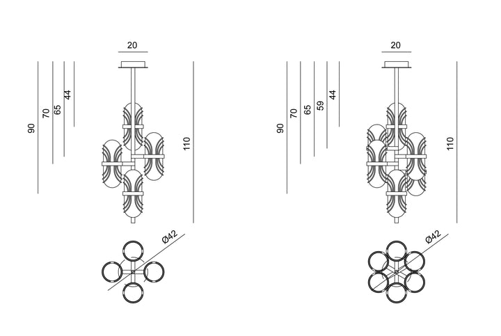Chandelier - Floro