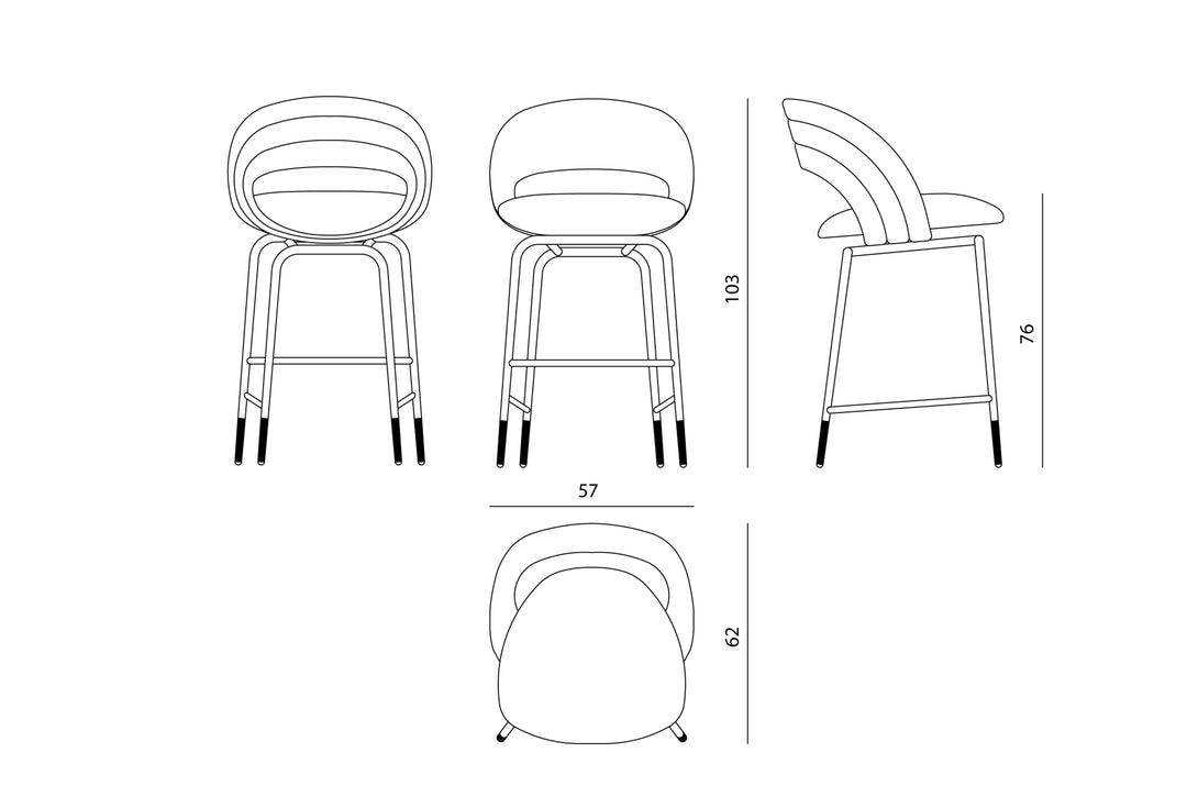 Bar Stool - Kylo