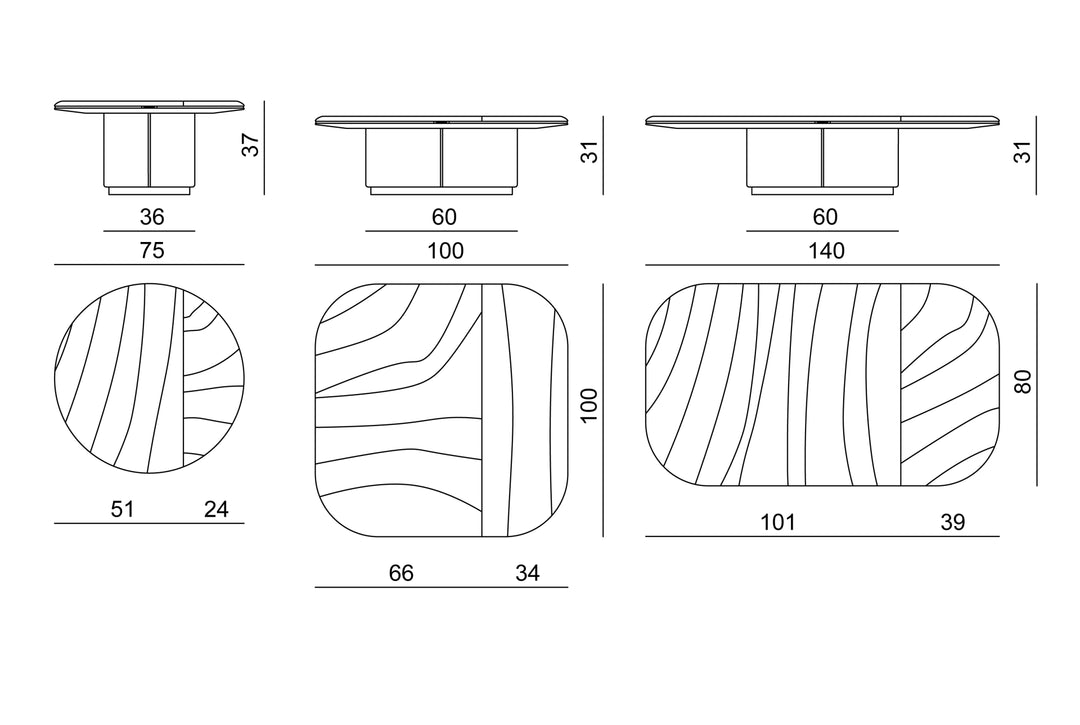 Coffee Table - Miller