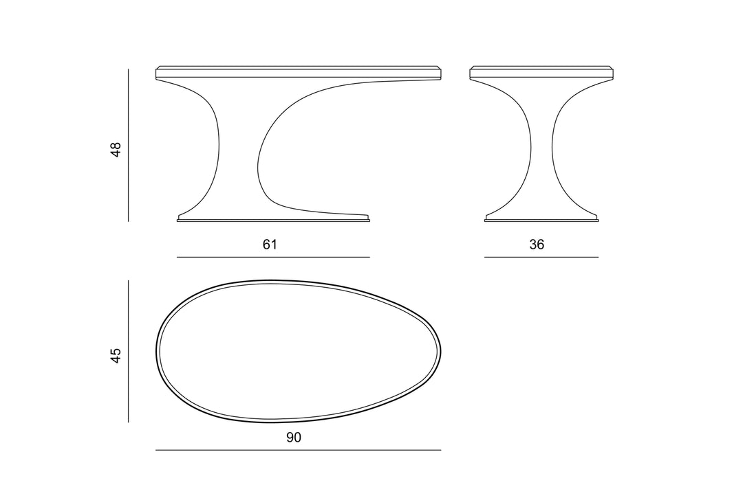 Coffee Table - Sowilo High