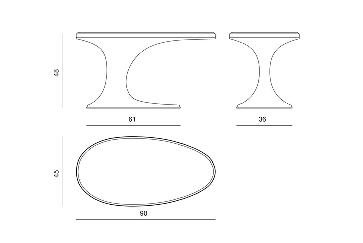 Coffee Table - Sowilo High