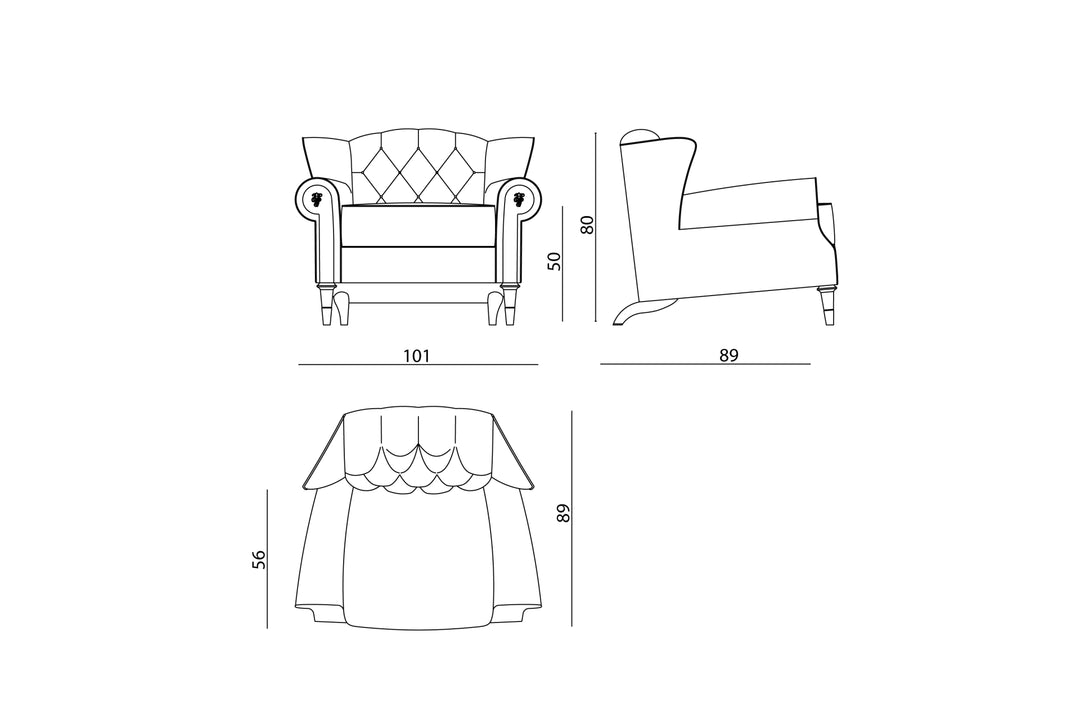 Armchair - wallis