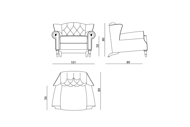 Armchair - wallis