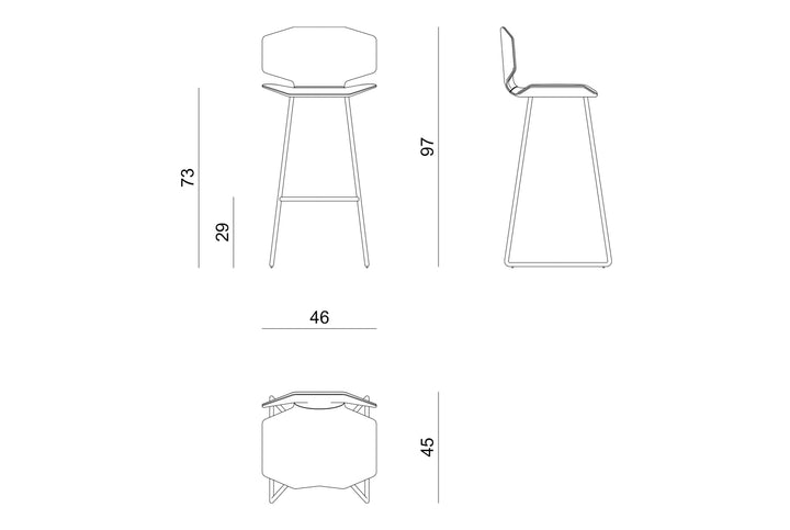 Bar Stool - Albatros