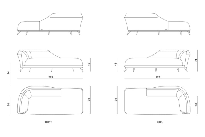 Chaise longues - Deimos