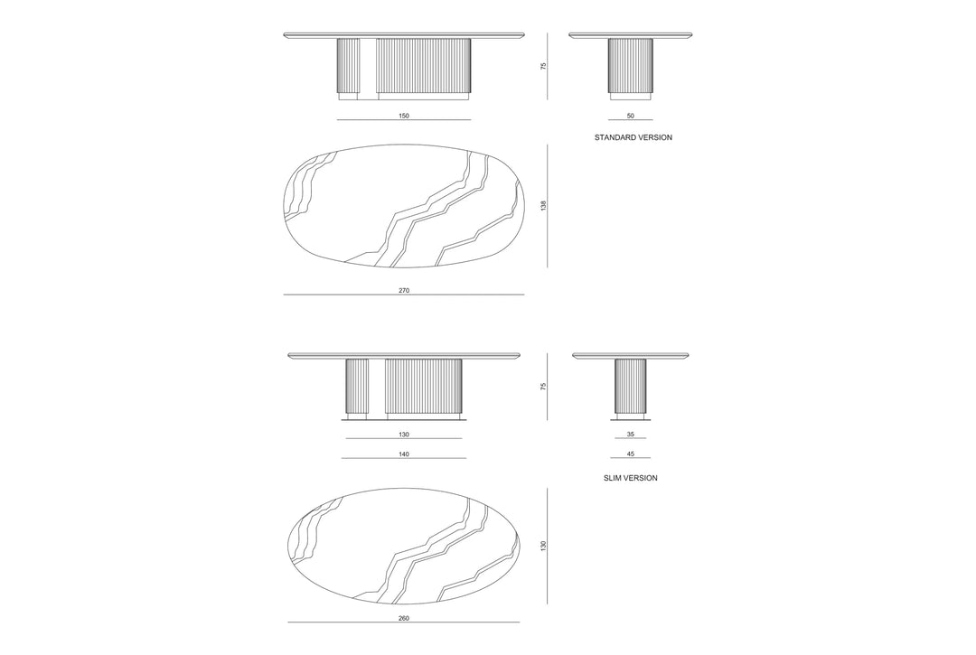 Dining Table - Leonardo