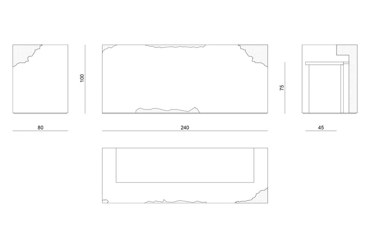 Desk - Dolmen