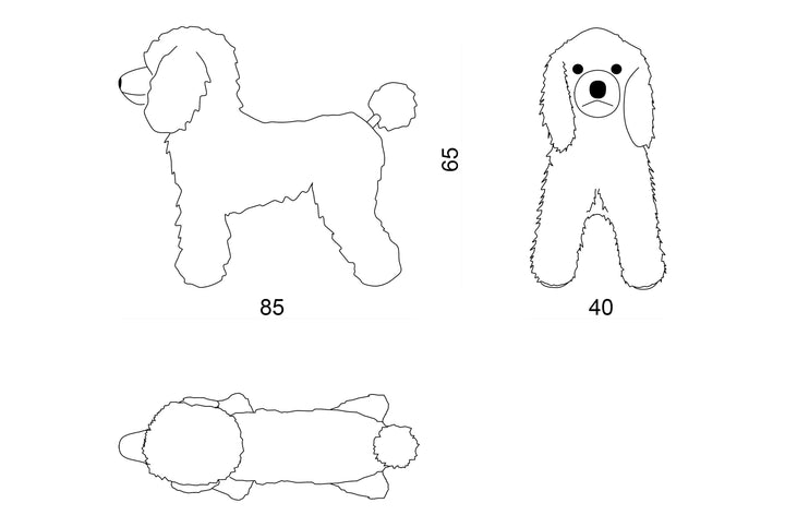 Pouf - Dog - Klipper