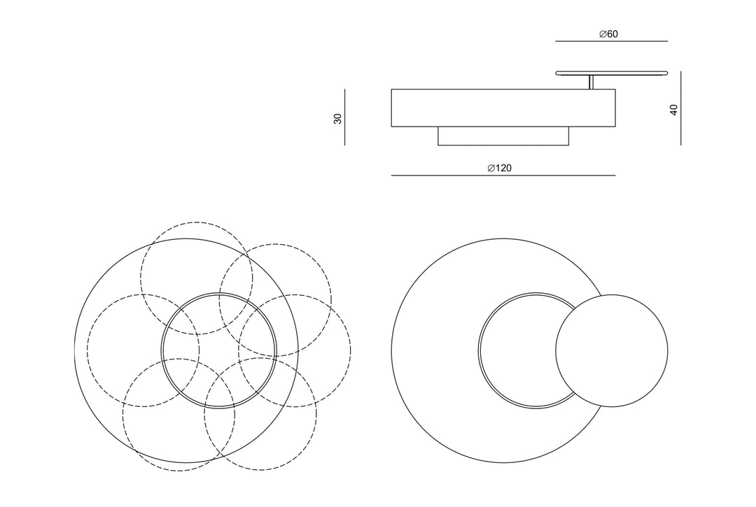 Coffee Table - Orbital