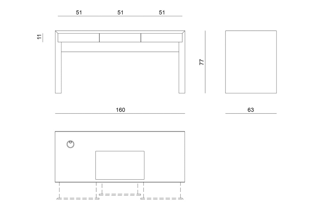 Desk - Olimpia