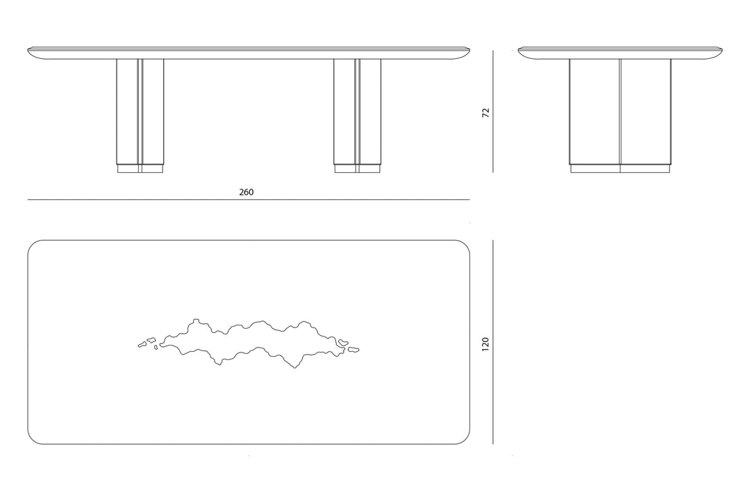 Dining Table - Galitsin