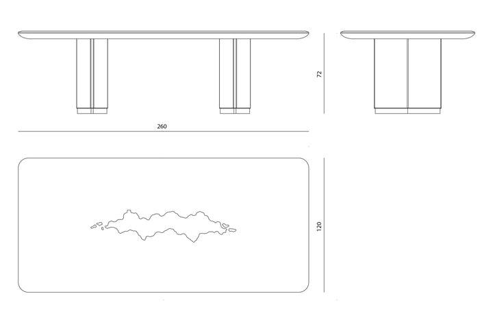 Dining Table - Galitsin