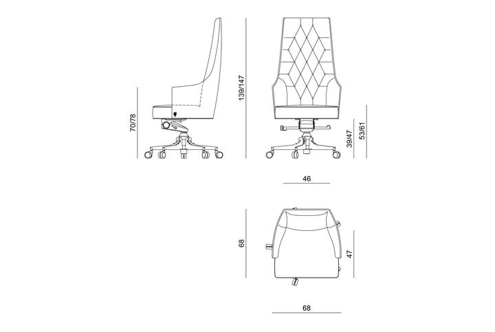 Office Chair - Sévigné office