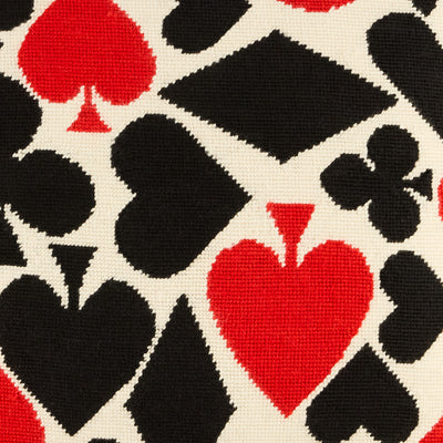 Full Deck Needlepoint Cushion