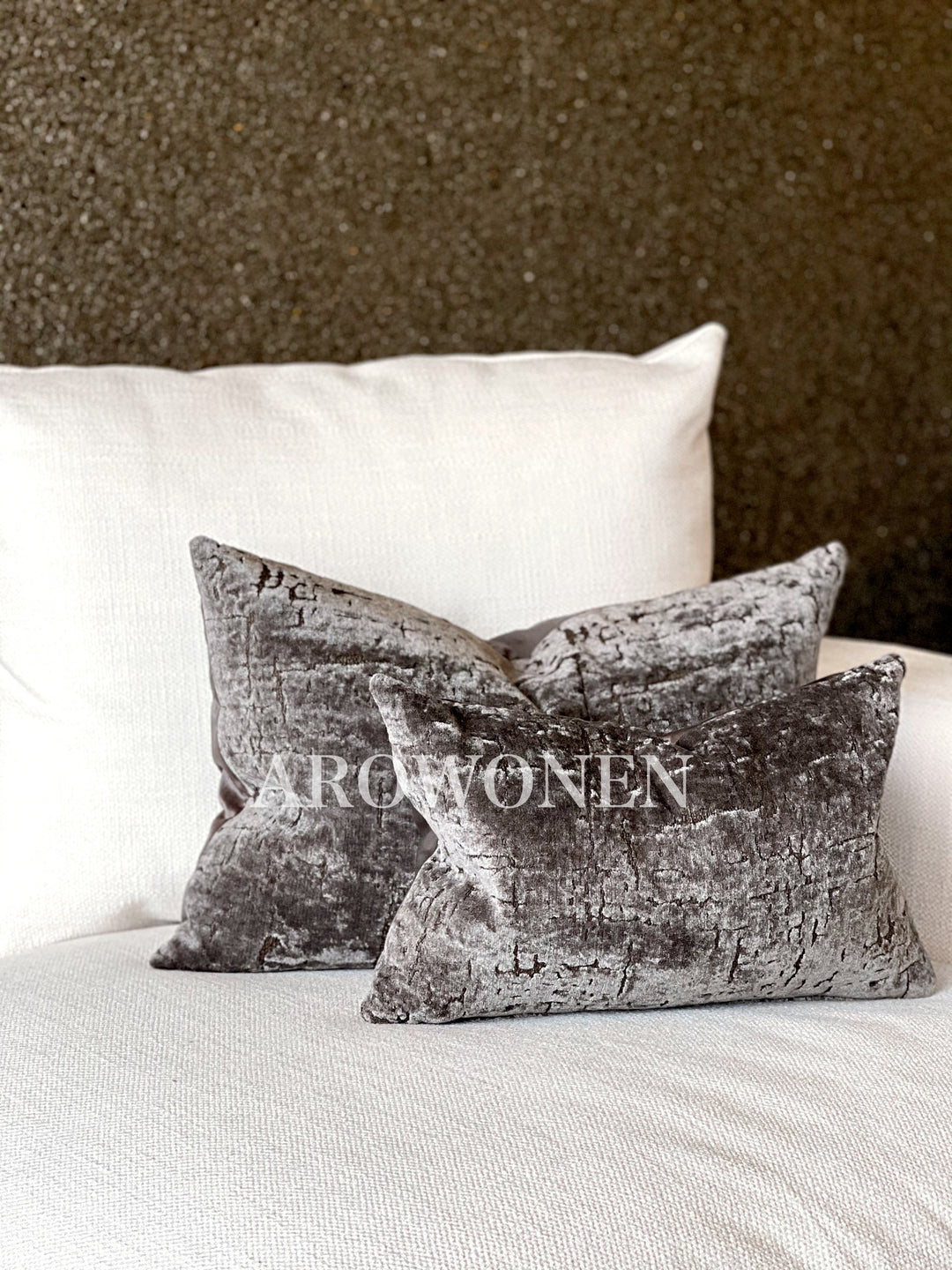 Decorative Cushion - Manhattan - Grey Stone