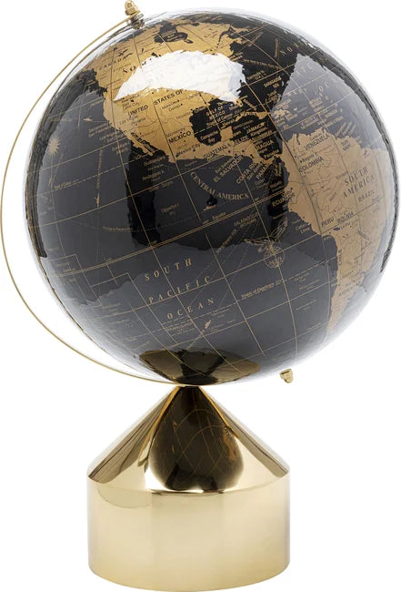 Object - Globe Top Gold  - 47cm