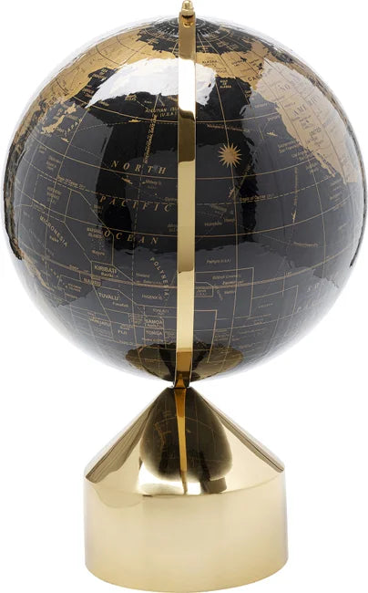 Object - Globe Top Gold  - 47cm
