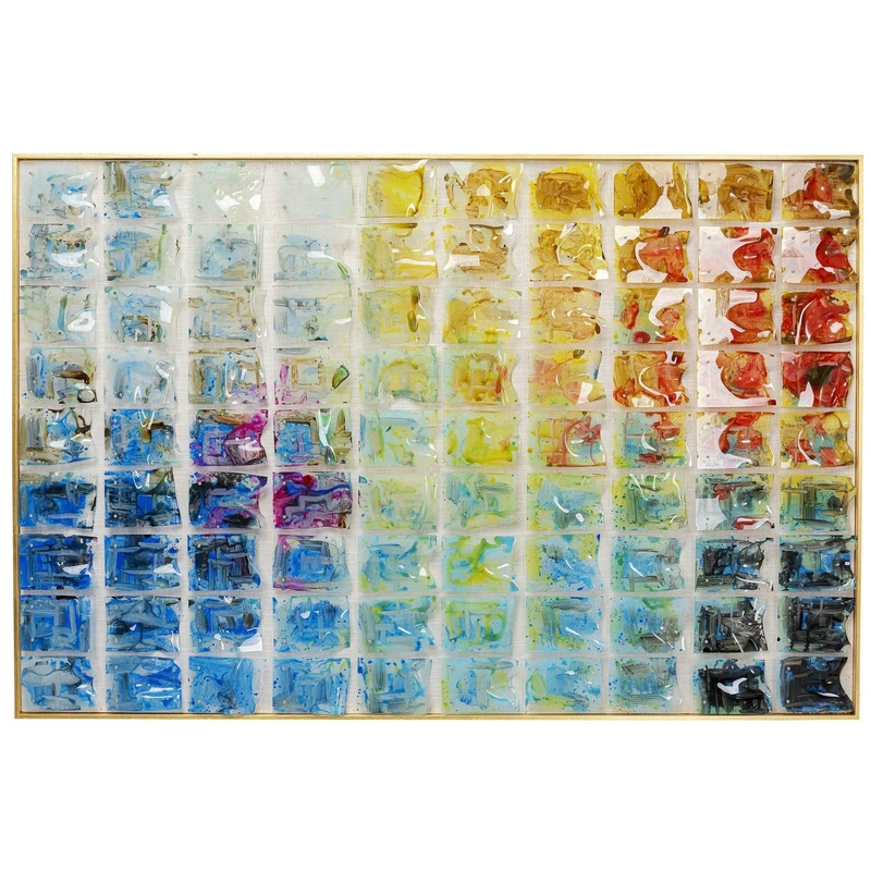 Wall Decoration - Rainbow Field - 100x150cm