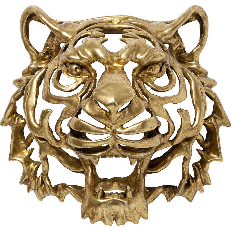 Wall - Decoration - Tiger - Gold