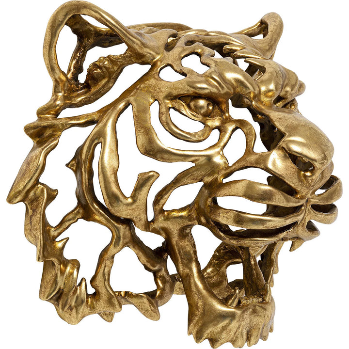 Wall - Decoration - Tiger - Gold