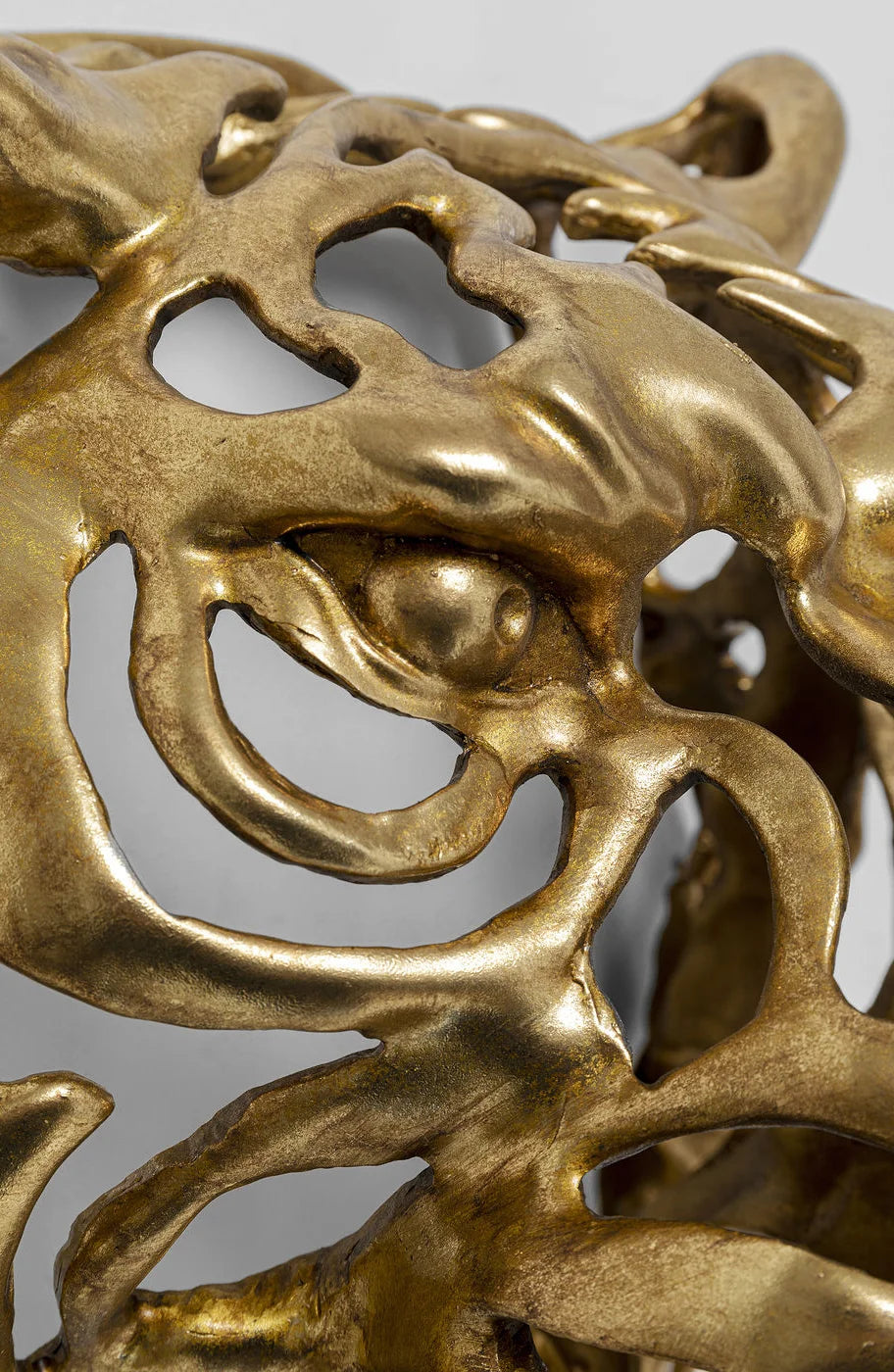 Wall - Decoration - Tiger - Gold