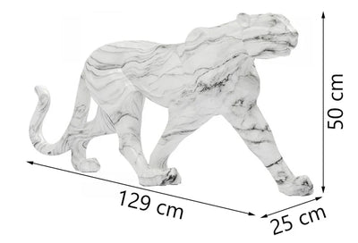 Object - Leopard Marmer - 129cm